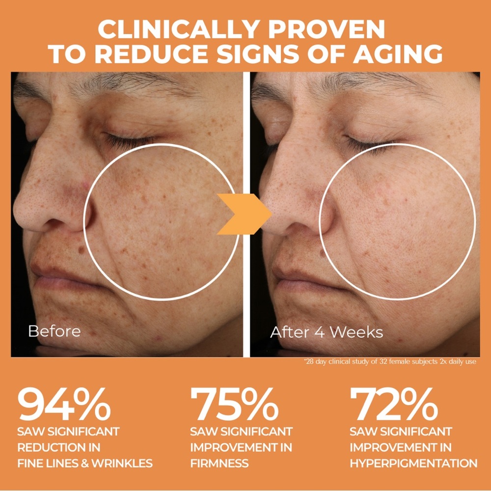 BEAUTYSTAT UNIVERSAL C SKIN REFINER BRIGHTENING VITAMIN C SERUM PORES DARK SPOTS - Picture 11 of 13